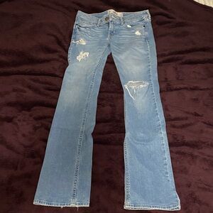 Hollister Light Blue Women's Boot Cut Jeans